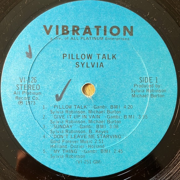 Sylvia - “Pillow Talk” Vinyl LP - Picture 4 of 5